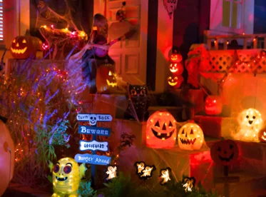 Lighting Your Home for Halloween | Spooky Yet Cozy Ideas